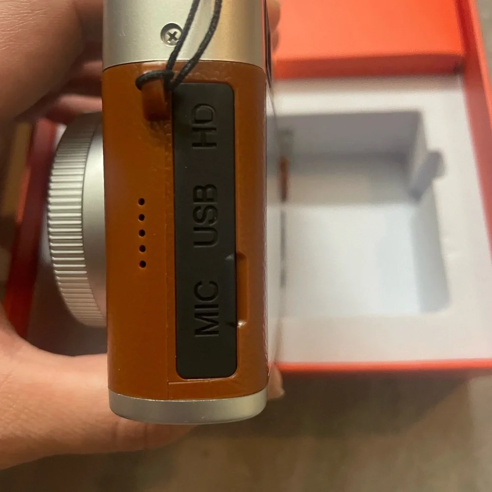 4K Ultra HD Digital Camera - Black and Silver